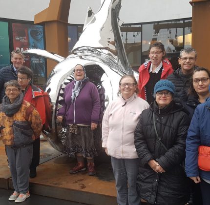 Le foyer de Martignas en visite au Musée Mer Maritime avec la Section locale Métropole