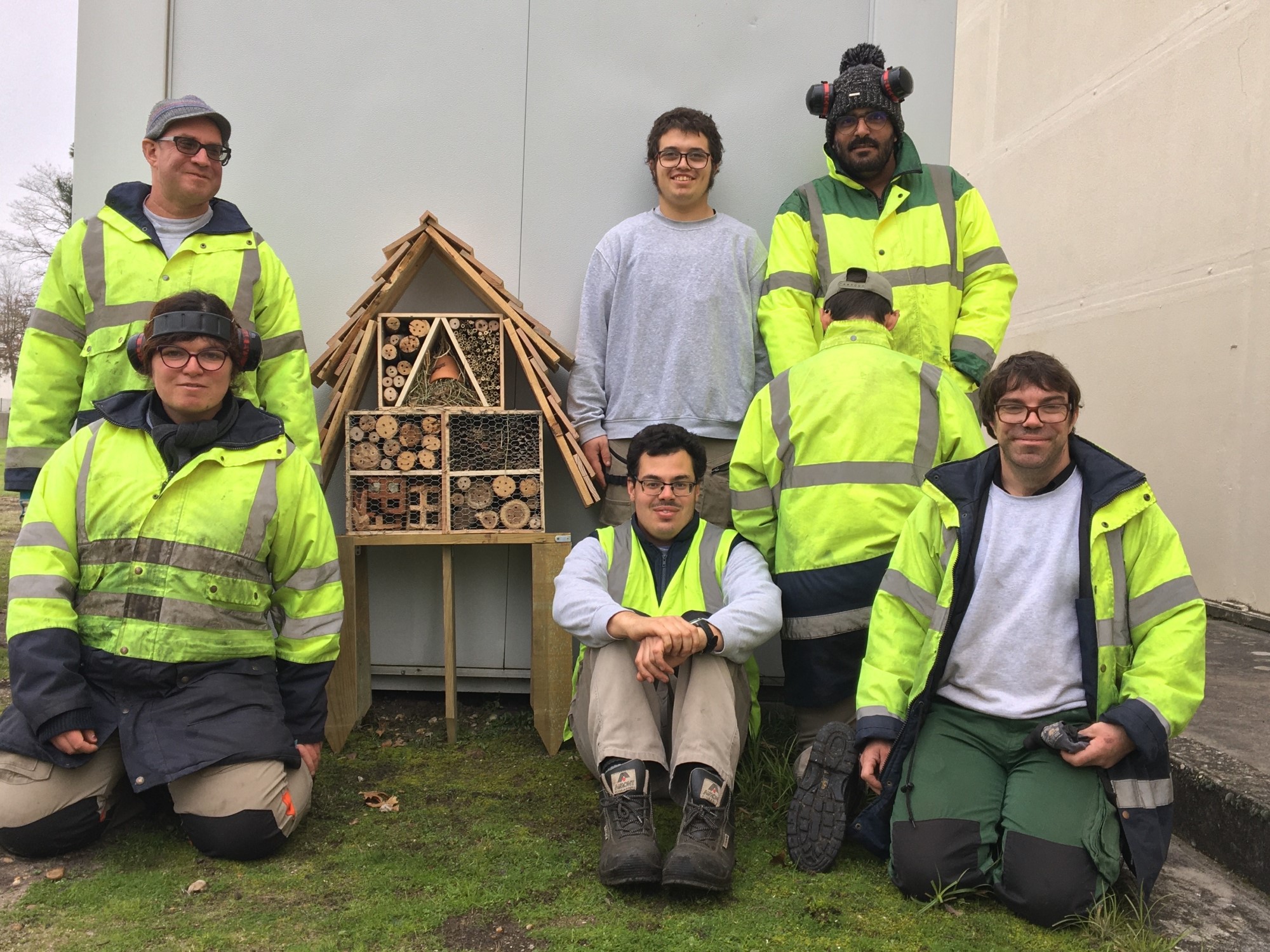 Le premier hôtel à insectes installé sur le site de l’AIA