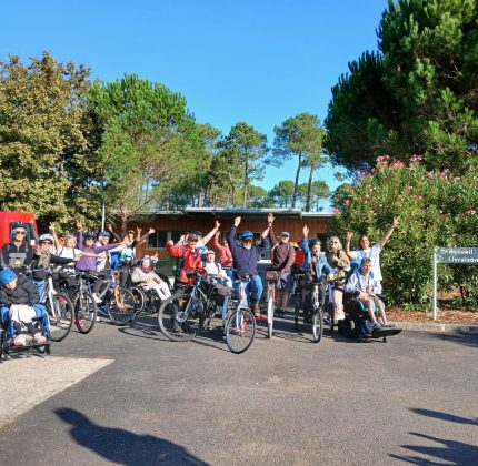 [SPORT ADAPTÉ] La MAS de Biganos pédale avec les partenaires locaux !