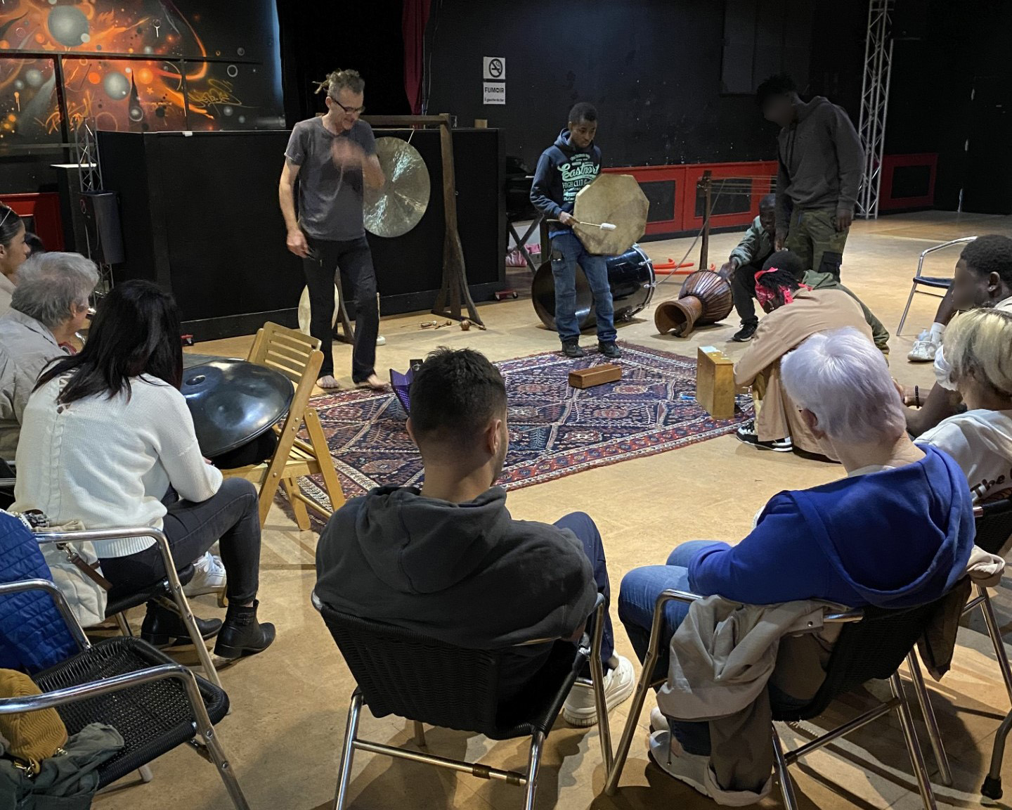 [MÉDIATION CULTURELLE] ‘Cultures partagées’ à la MAS de Saint-Denis de Pile